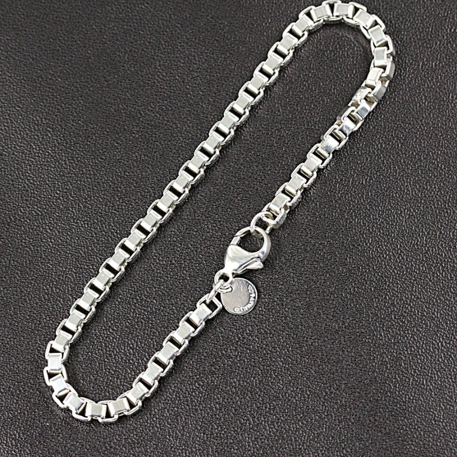 TIFFANY&Co.（ティファニー） ベネチアン・チェーンブレスレット/Sv925