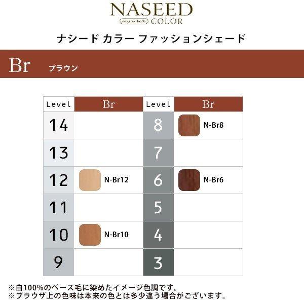 napla（ナプラ） ナシードカラー ファッションシェード 1剤 ブラウン