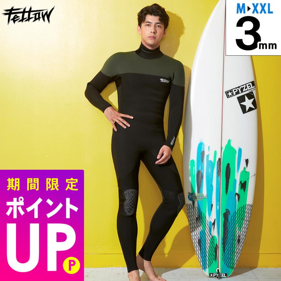 FELLOW 【3/8は10％OFF】FELLOW ウェットスーツ フルスーツ メンズ