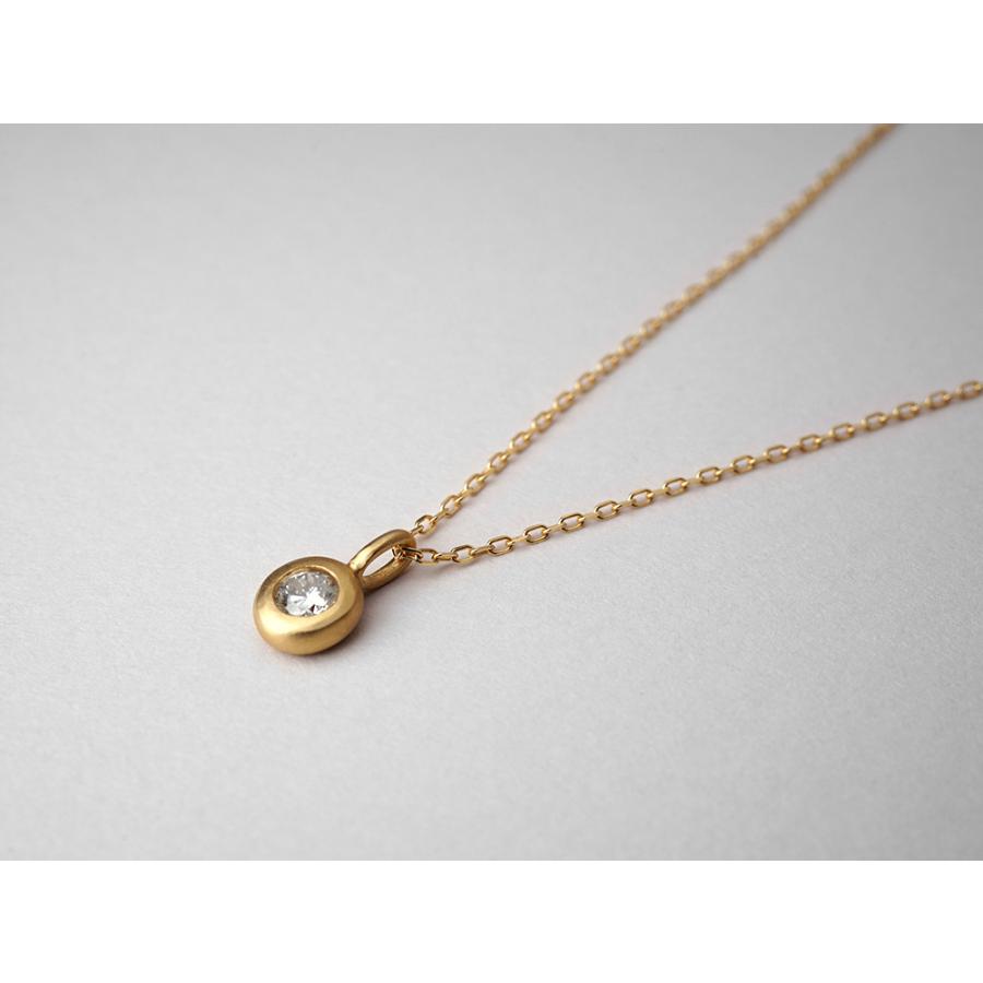 18K ダイヤモンド ネックレス トップ 0.2ct 18k ペンダント レディース