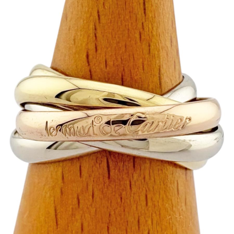 Cartier（カルティエ） トリニティ 5連 リング 指輪 12号 18金 K18