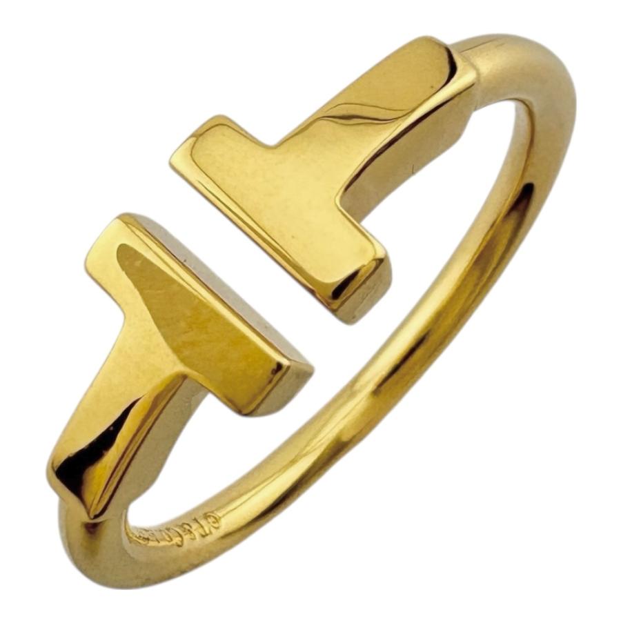 TIFFANY&Co.（ティファニー） Tワイヤー リング 指輪 11号 18金 K18
