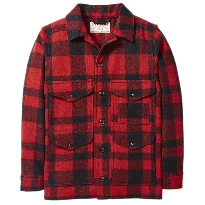 FILSON（フィルソン） マッキーノクルーザー ウールジャケット レッド