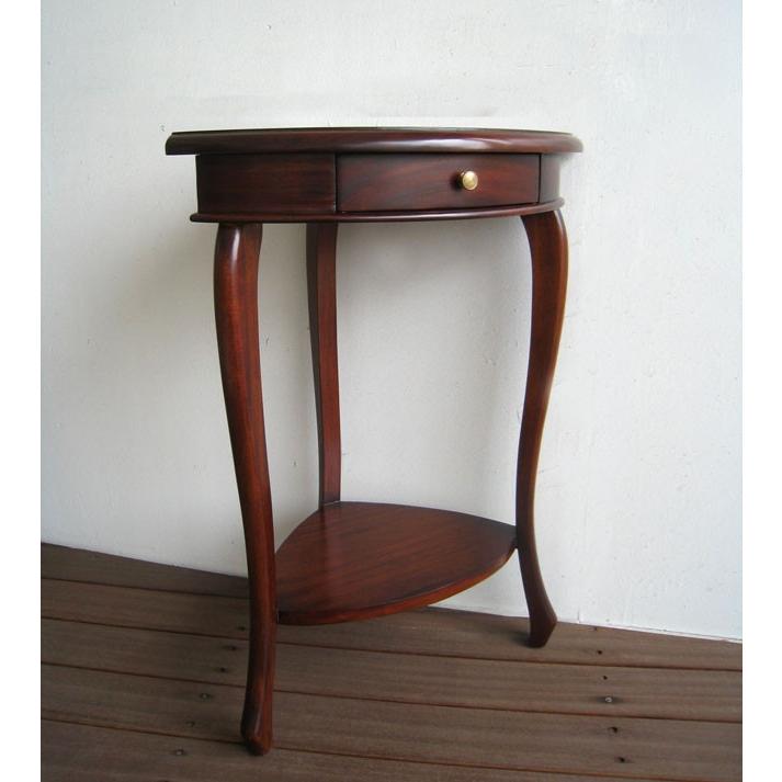 コーナーテーブル 三角 ソファ サイドテーブル おしゃれ アンティーク