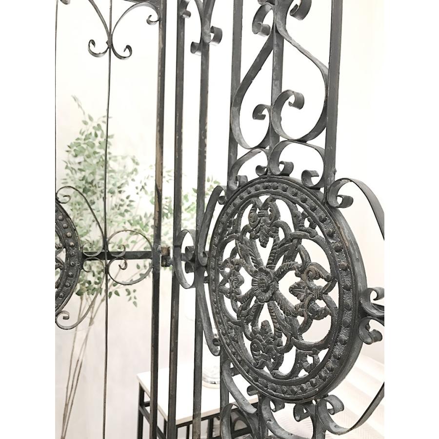 パーテーション アイアン 間仕切り 3連スクリーン ヨーロピアン