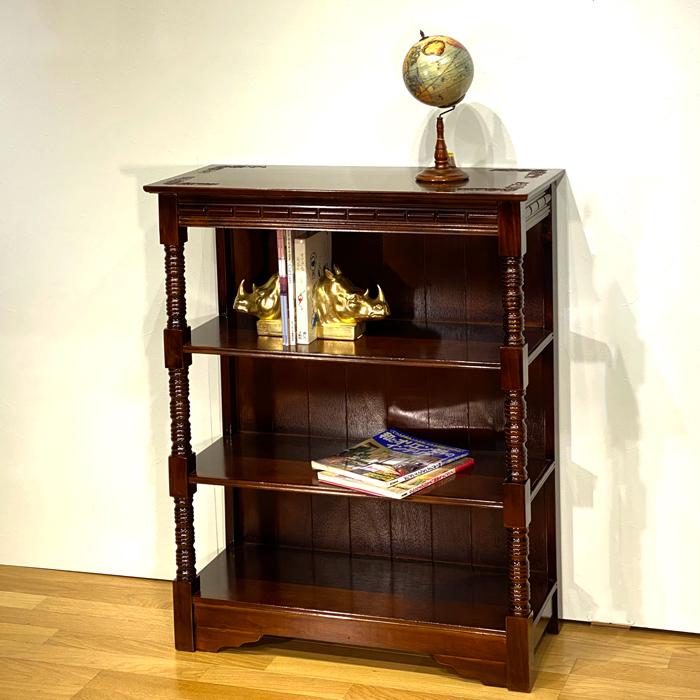 ブックケース 本棚 オープンシェルフ バックボード 書斎 収納