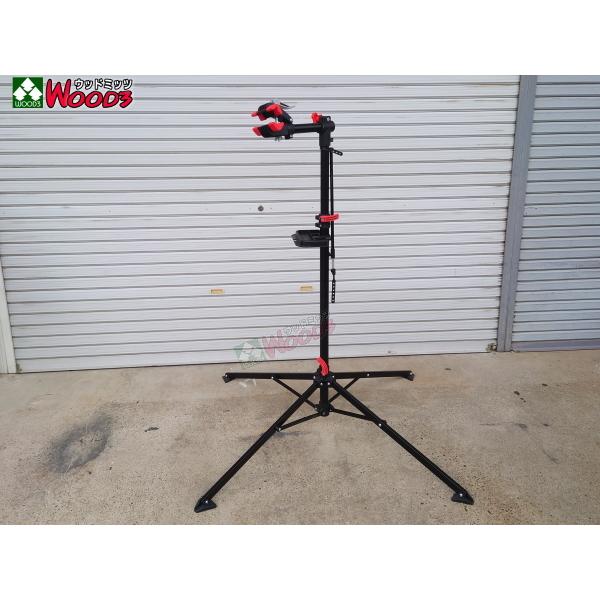 自転車用 メンテナンススタンド 折りたたみ式 ワークスタンド サイクル