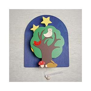 星と月 壁掛けオルゴール キーナー社(kiener) 星と月 壁掛けオルゴール