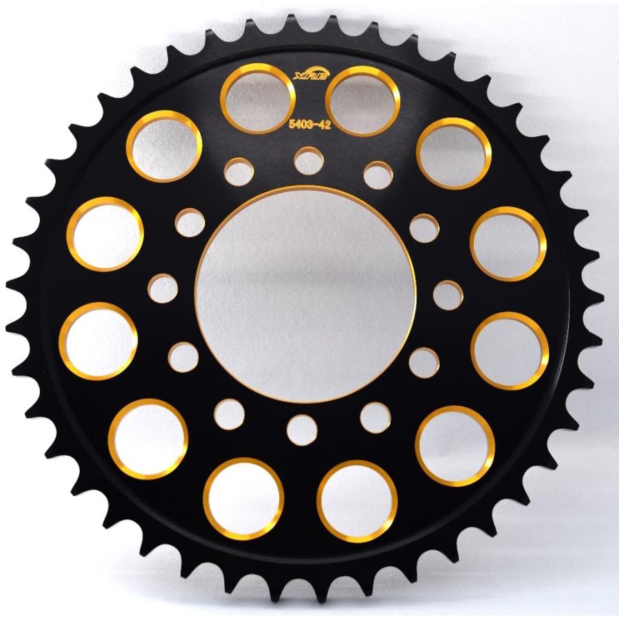 XAM ザム ダブルアルマイトスプロケット リア Z900RS GALESPEED(ゲイル