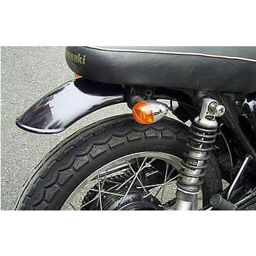 OSCAR（オスカー） リアフェンダーショートB 黒ゲル W800 KAWASAKI
