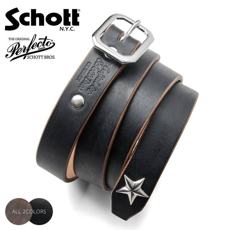 Schott N.Y.C（ショット） Schott 3129046 PERFECTO BELT NARROW
