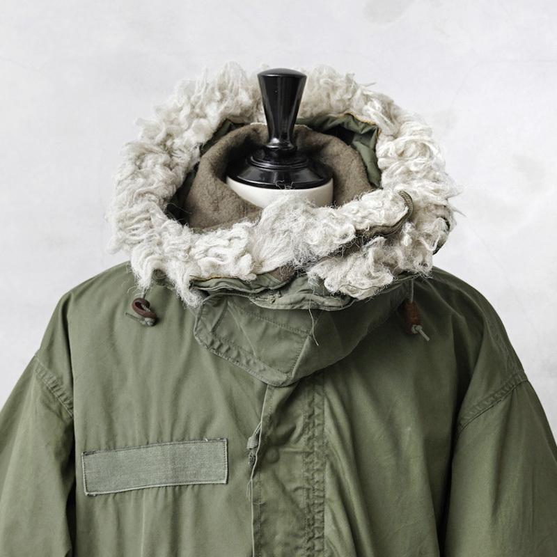 MILITARY（ミリタリー） 実物 USED 米軍 M-65用フード アクリルファー
