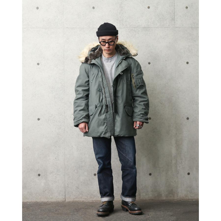 MILITARY（ミリタリー） 希少 実物 USED 米軍 N-3B フライトジャケット