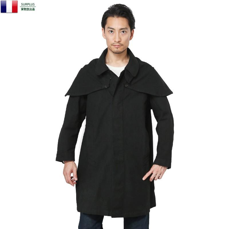 MILITARY（ミリタリー） 実物 新品 フランス空軍 フロックコート BLACK