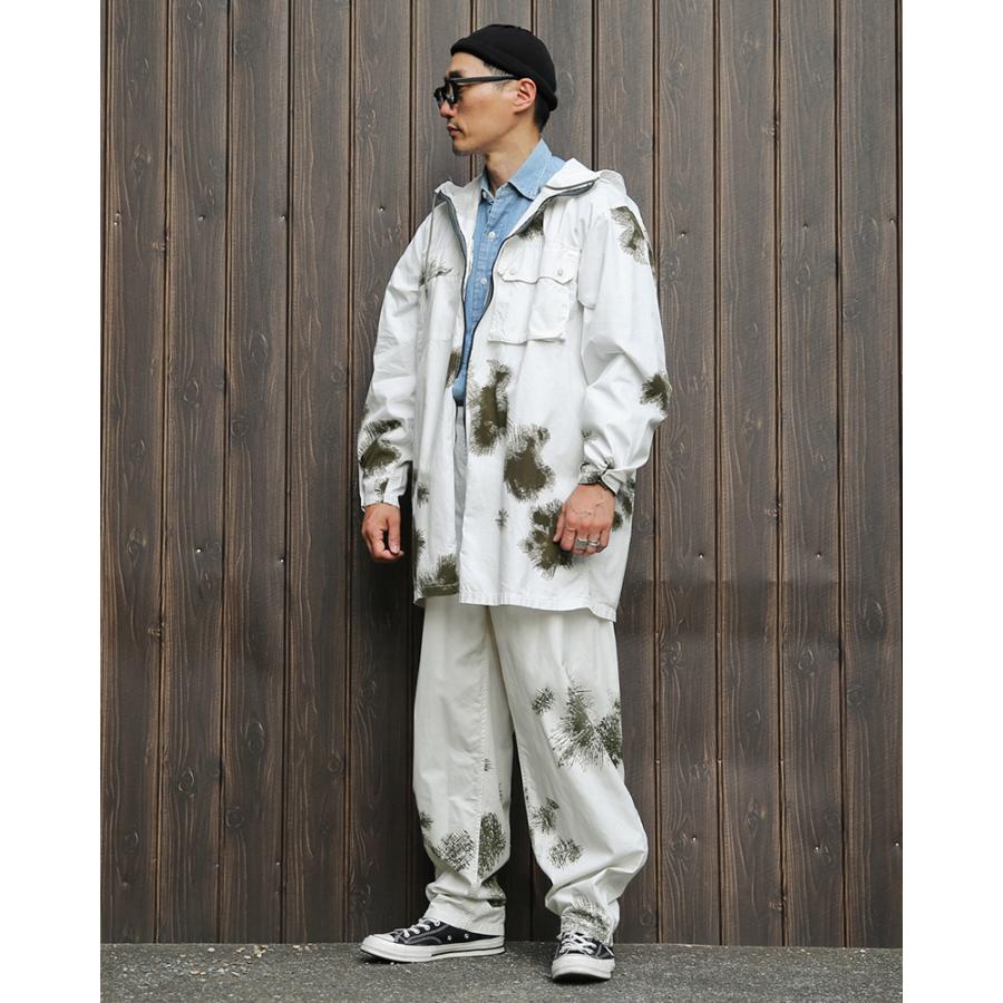 MILITARY（ミリタリー） 実物 USED ドイツ軍 スノーカモ スモック