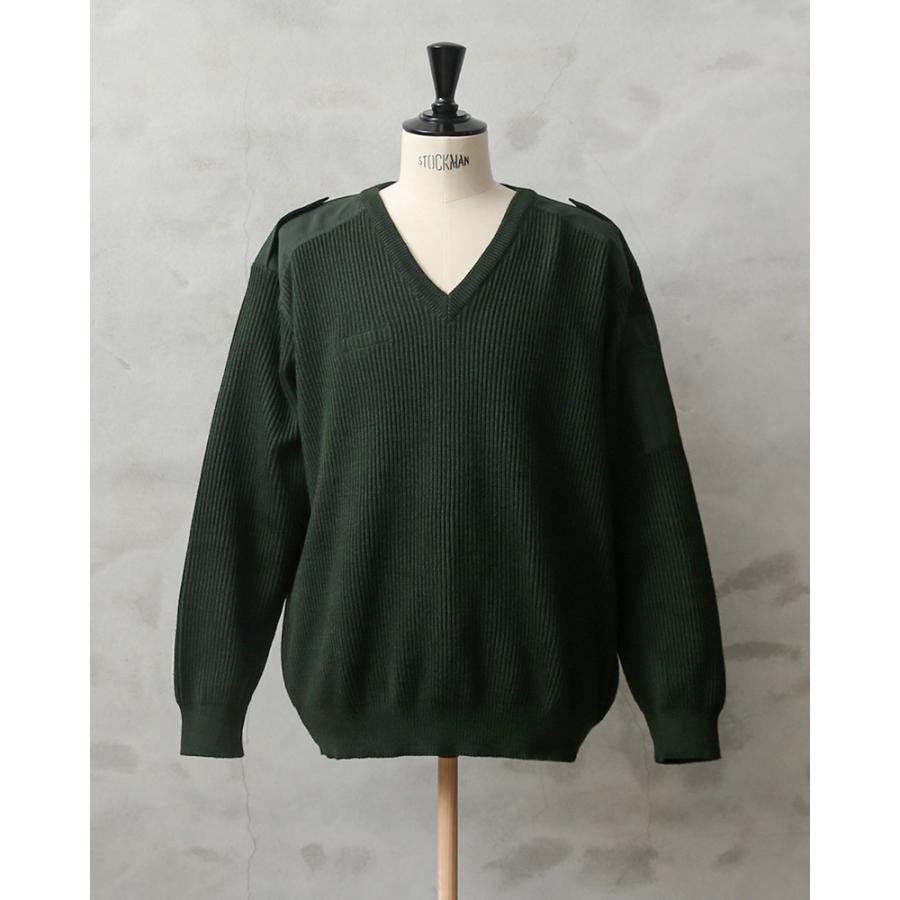 MILITARY（ミリタリー） 実物 新品 デッドストック フランス軍 Vネック