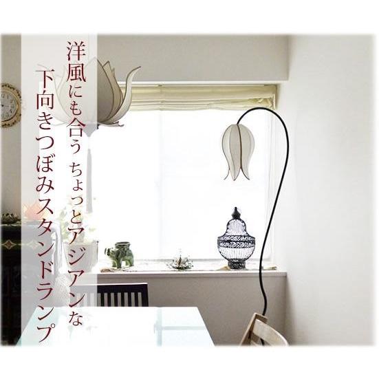 つぼみ M ランプ+下向き スタンド)スタンドライト 北欧 フロアスタンド