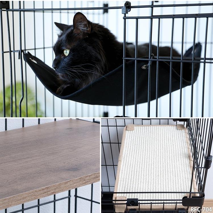 IRIS OHYAMA（アイリスオーヤマ） 猫 ケージ 猫ゲージ 大型 3段