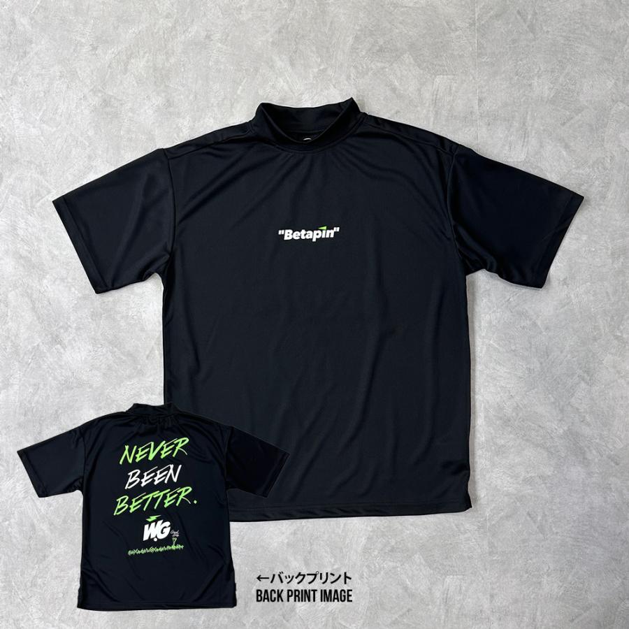 SALE 56%OFF】WG ゴルフ モックネック Tシャツ ”NEVER BEEN BETTER