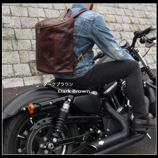 OSTINATO オスティナート イタリアンレザー 牛革 リュックサック