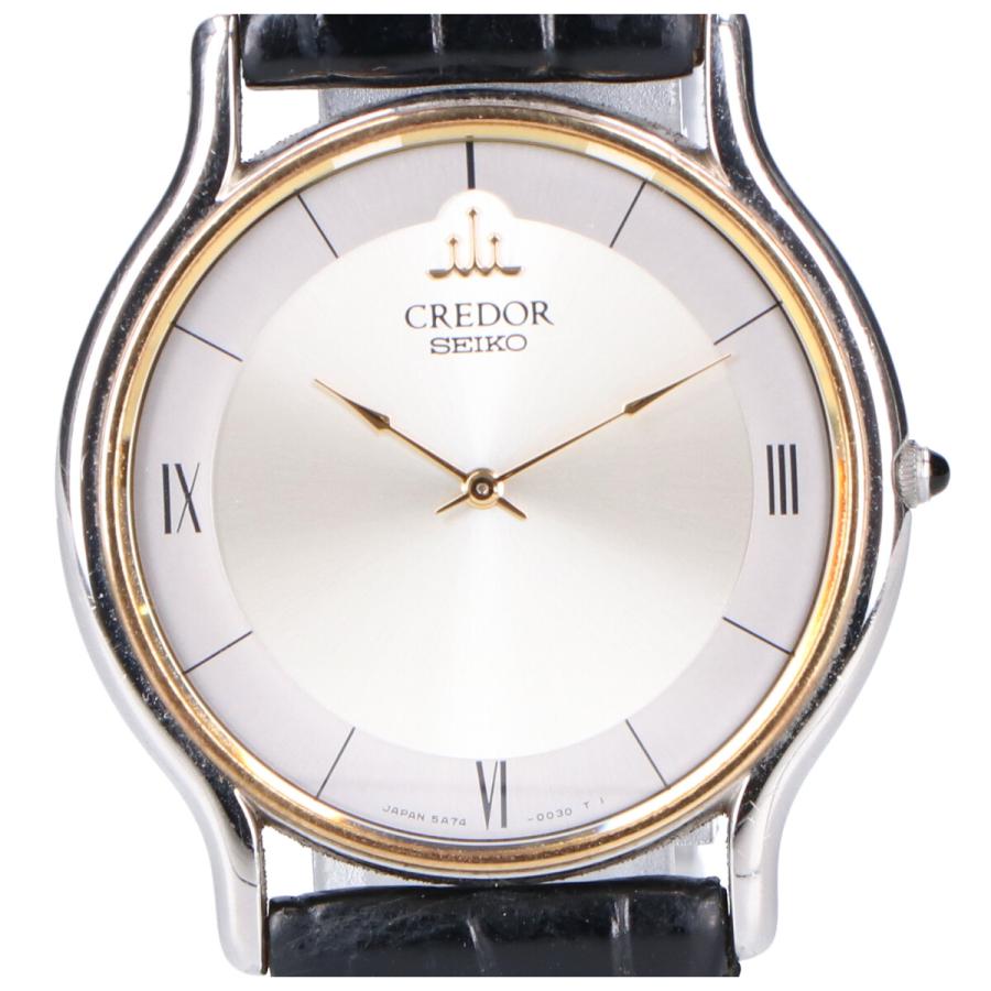 SEIKO（セイコー） 5A74 CREDOR クレドール 18KT BEZEL クオーツ