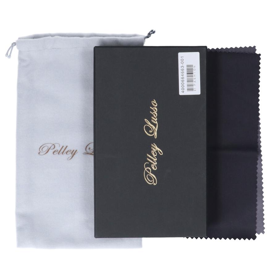 新品未使用 Pelley Lusso ペレリールッソ 藍染クロコダイル スリム