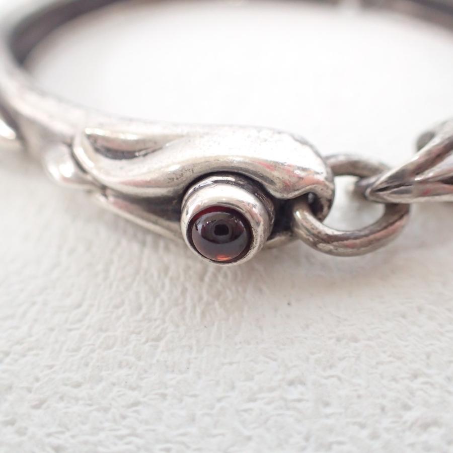 Arpege アルページュ 925 レッドストーン付 ブレスレット/バングル 計2