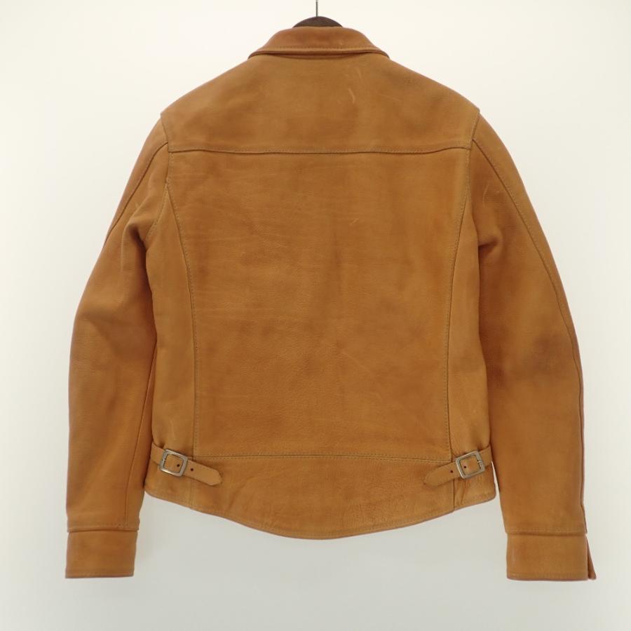 TENJIN WORKS 天神ワークス JS02 レザースポーツジャケット シングル