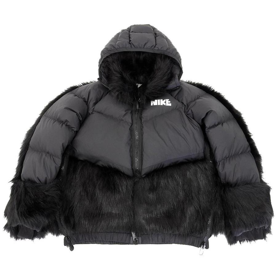NIKE（ナイキ） 美品 × Sacai NRG PARKA ファー ダウン ジャケット