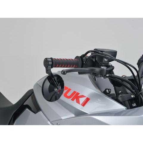 DAYTONA (デイトナ) HIGHSIDER バーエンドミラー MONTANA 2 ブラック