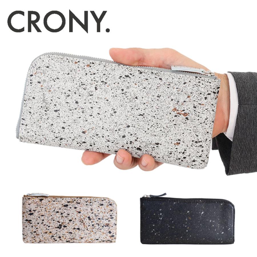 CRONY. ミカゲ Mikage Half Zip Wallet Large お財布 長財布 L字
