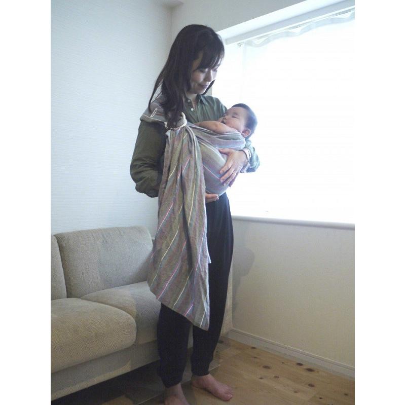 オリジナル 通常タイプ 肩幅スリム あっきースリング ストライプ