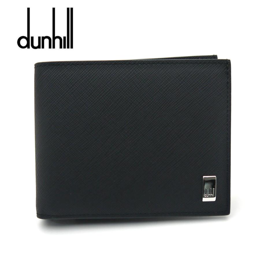 dunhill（ダンヒル） 財布 二つ折り 小銭入れ付 プレーン R2P10PS 001R
