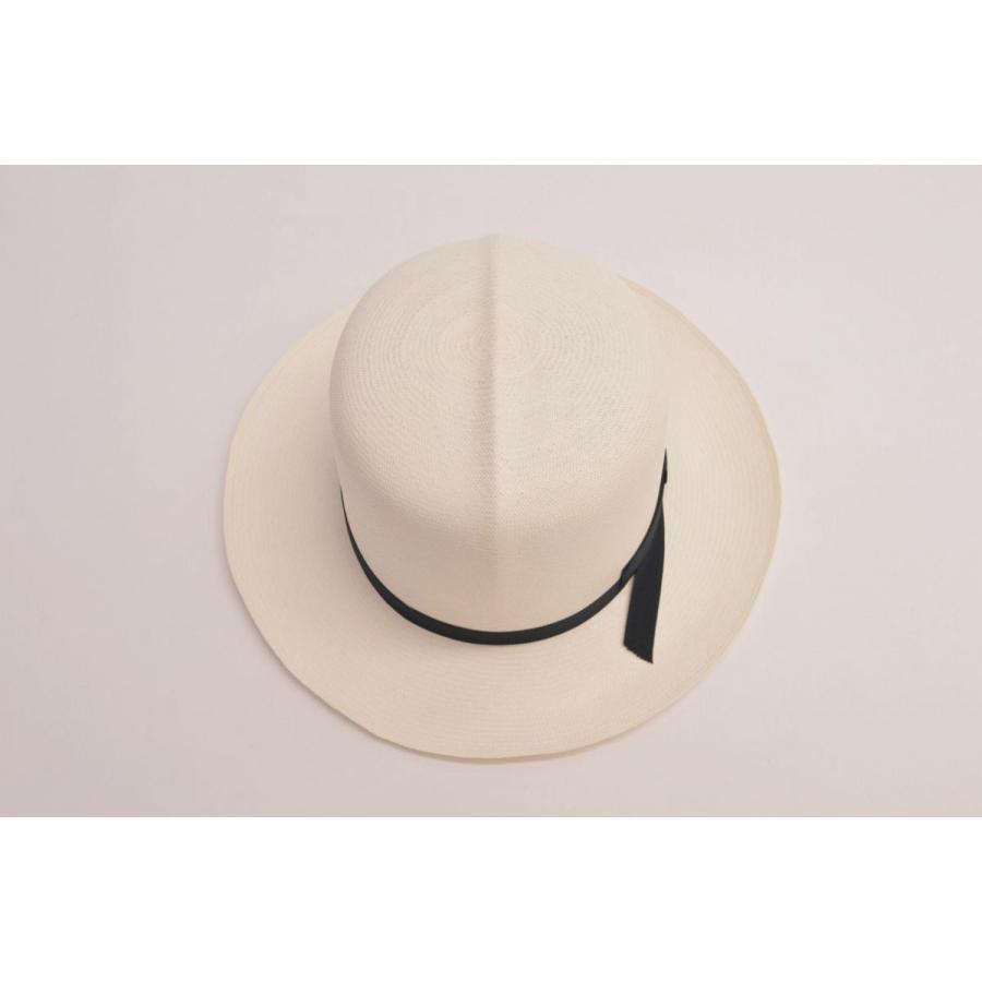 Borsalino（ボルサリーノ） オプティモ パナマハット ブラック系リボン