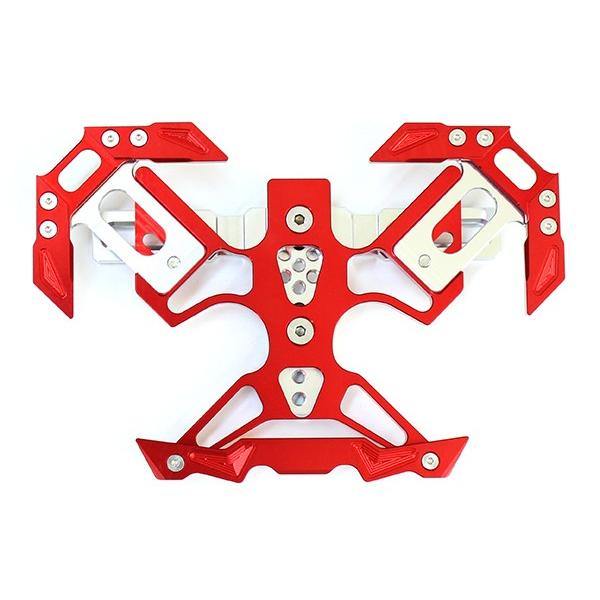 バイク用 ナンバープレート ホルダー (126cc以上) CNC アルミ削り出し