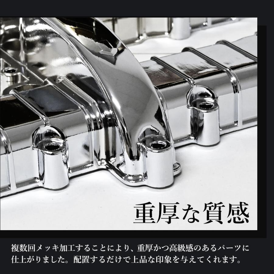 ゼファー 400 メッキ ヘッドカバー ZR400C 全年式 ゼファー400