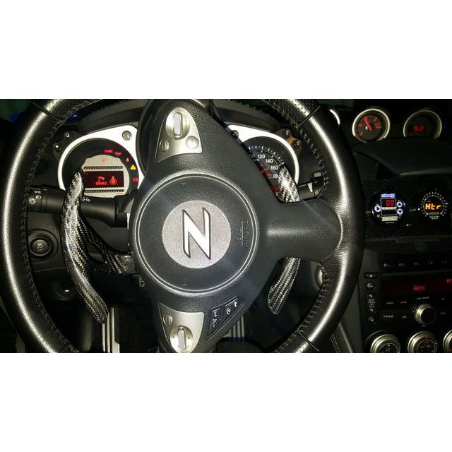 ニッサン 370Z (Z34) 用 カーボン製 パドルシフト (USAメーカー Top