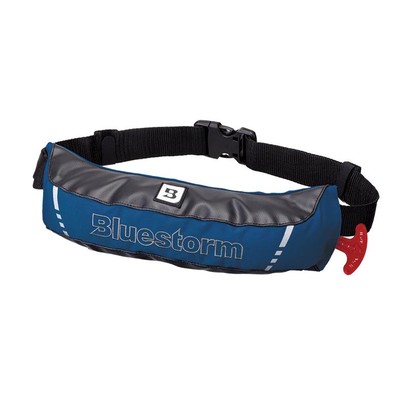 ライフジャケット 桜マーク 法定備品 救命胴衣 腰巻きタイプ ブルー