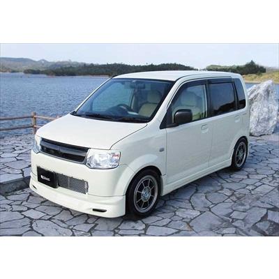 H82 eKワゴン 前期 フロントハーフスポイラー : エアロ.カスタムパーツ