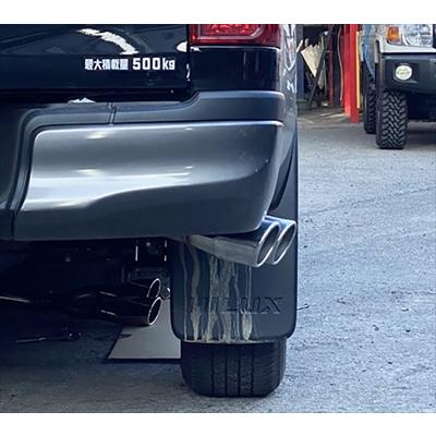 ハイラックス GUN125 後期 サイド出しマフラー Ver.1 テール/2本出し