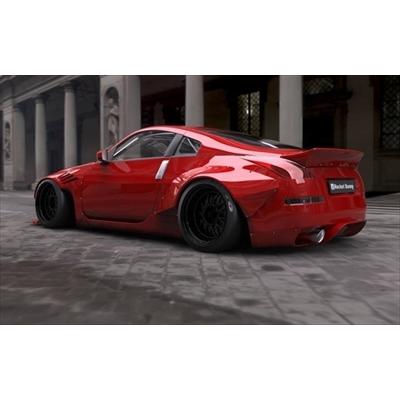 フェアレディZ Z33 ロケットバニー ダックテール 塗装済み : エアロ
