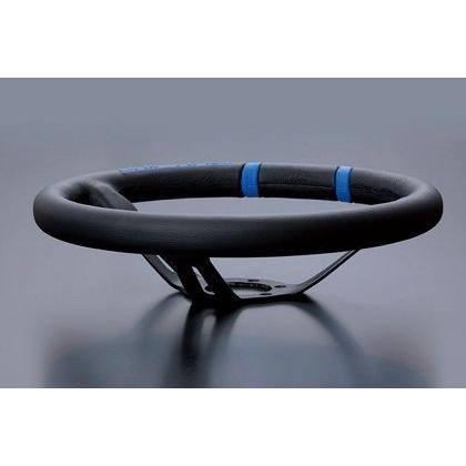 正規品 MOMO ステアリング ドリフティング 33パイ ブルー : TATSUYA