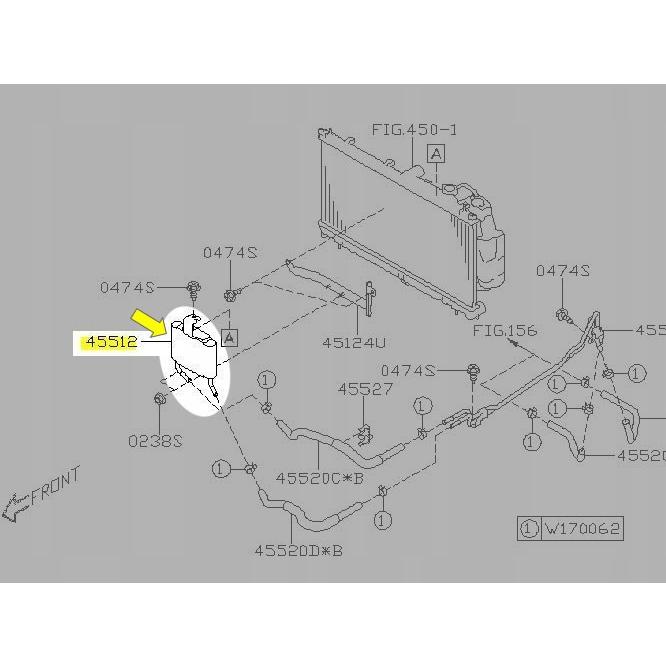 SUBARU（スバル） 45512SG000【STI-スバル】フォレスターTS用CVT