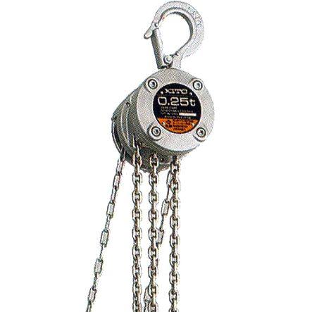 キトー とにかく小さいチェーンブロック CX003 0.25t 250kg 手動