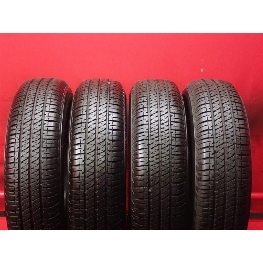 タイヤ4本 195/80R15 96S ブリヂストン デューラー H/T684II 9分山