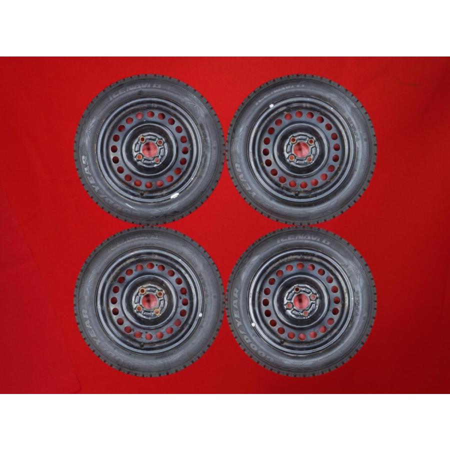 激安 4本SET】日産 キューブ Z12 純正 スチール 鉄ホイール 鉄チン