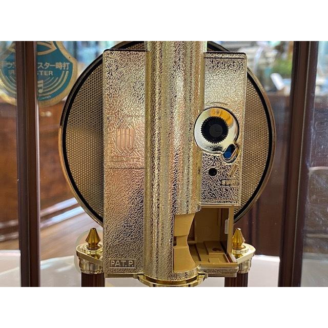 NO-M6503 日新時計工業株式会社 マスタークオーツ 高級水晶置時計