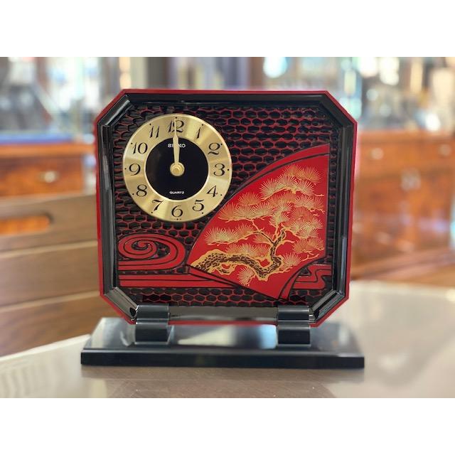 SEIKO（セイコー） QZ384R SEIKO 置時計 クオーツクロック 和風 デッド