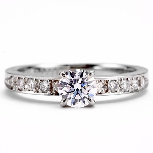 ダイヤモンド リング エンゲージリング 婚約指輪 プラチナ プロポーズ