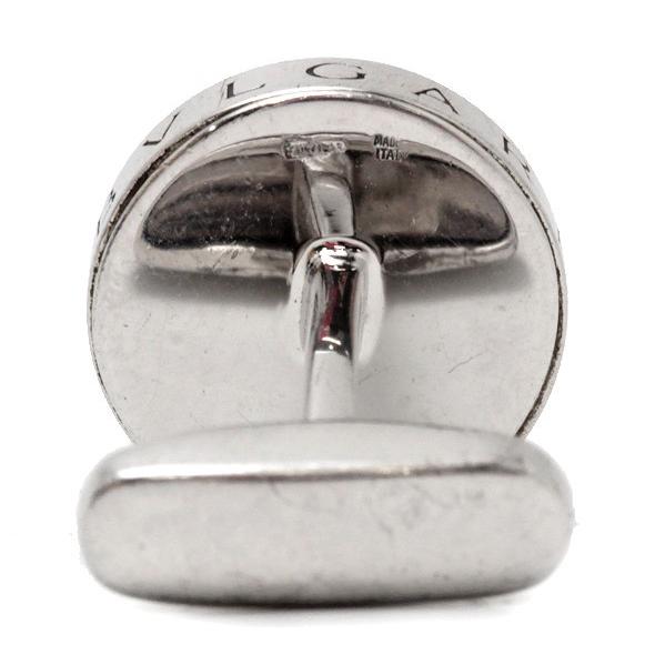 BVLGARI（ブルガリ） オプティカル カフス SV925 シルバー オニキス 約